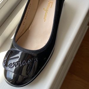Ferragamo… authentic Beautiful like new… MyCharme stack heels 1.75”